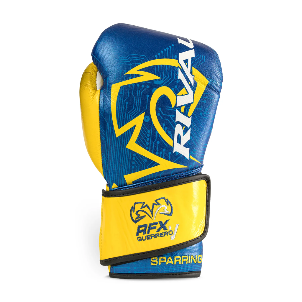 Rival Boxing Gloves RFX-Guerrero-V Sparring P4P Edition, Blue
